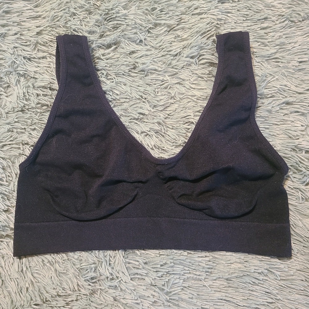 Rhonda Shear Seamless Ahh Bra Womens 1X Multi Shapewear